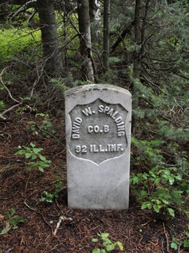 David W. Spalding grave